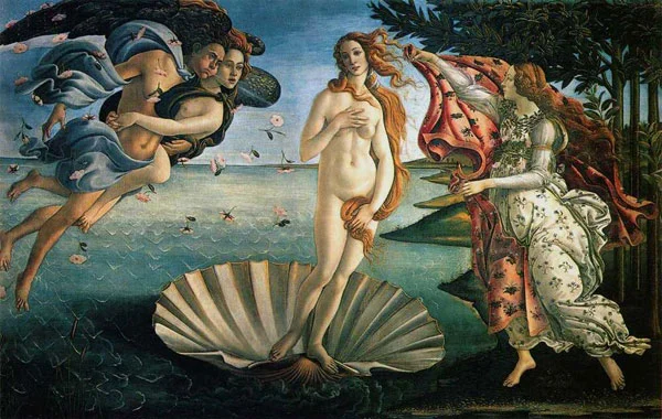 The Birth of Venus  by Sandro Botticelli